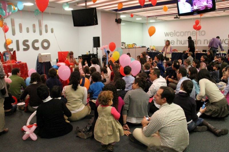 Festa de Natal da Empresa CISCO
